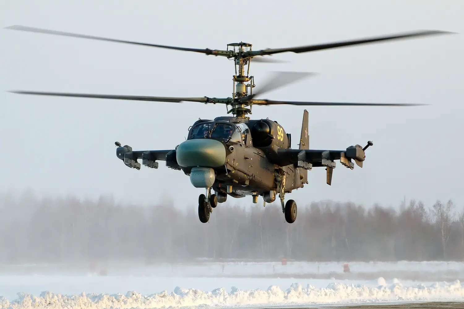 Ka-52 Alligator Helicopter – Vulnerable in Combat