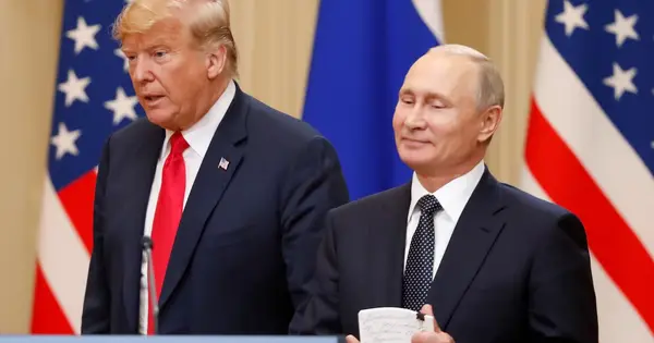 Der russische Präsident Putin hat nach Angaben des Kremls mit Trump ...
