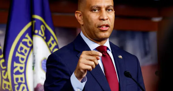 Jeffries Shatters Record, Speaks Against Trump's Tax Bill