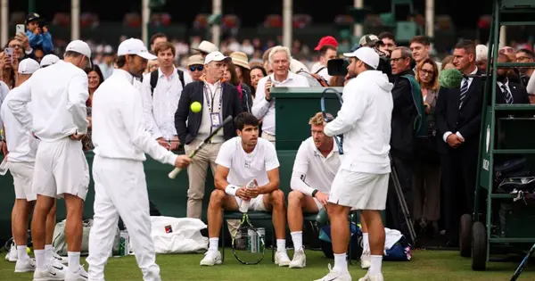 Wimbledon bricht mit 147 Jahre alter Tradition, um Diogo Jota zu ehren ...