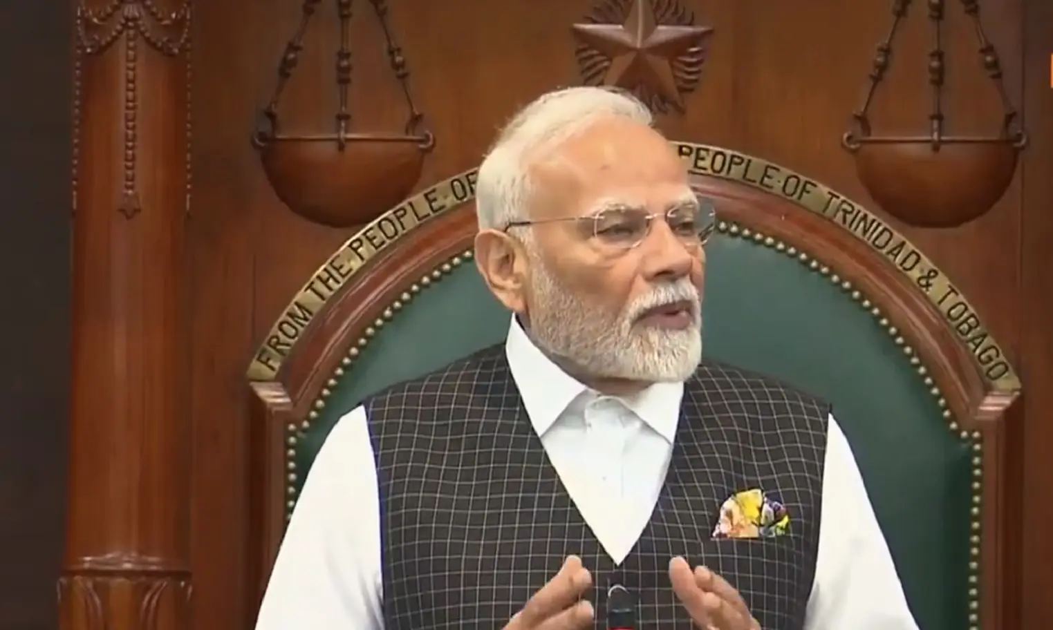 ‘Democracy our shared value,’ says PM Modi, praises Trinidad and Tobago’s women leaders of Indian origin