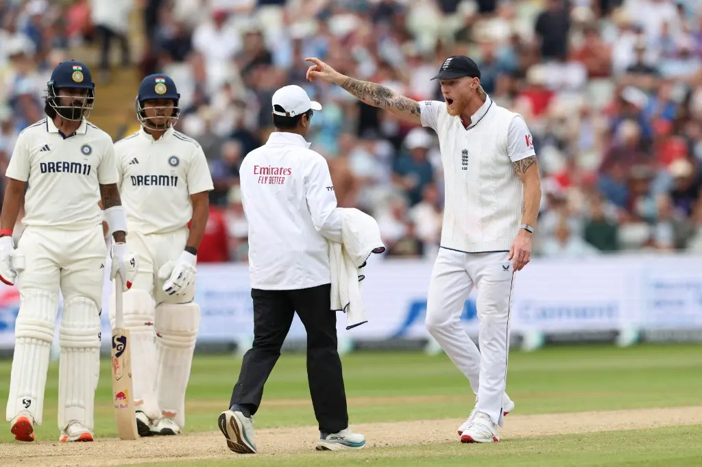 IND vs ENG: Drama at Edgbaston! Stokes charges at umpire after Jaiswal's late DRS call
