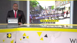 US: Protesters gather in Washington, DC for 'free America' protest