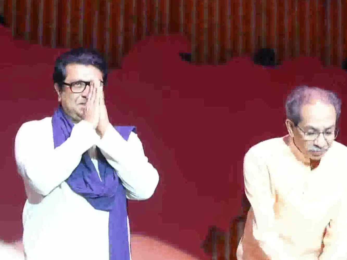 At reunion, Raj Thackeray's 'hit below eardrums' remark; Uddhav Thackeray says 'we are gundas if...' At reunion, Raj Thackeray's 'hit below eardrums' remark; Uddhav Thackeray says 'we are gundas if...'