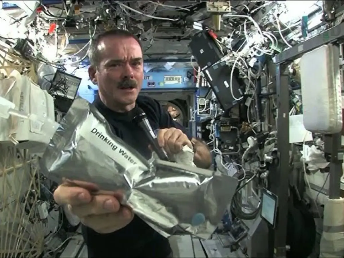 The question of water in space