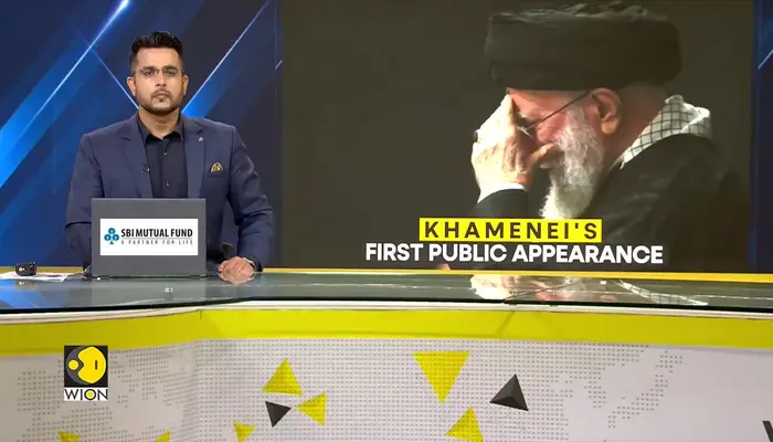 Iran’s Supreme Leader Khamenei makes first public appearance since war with Israel