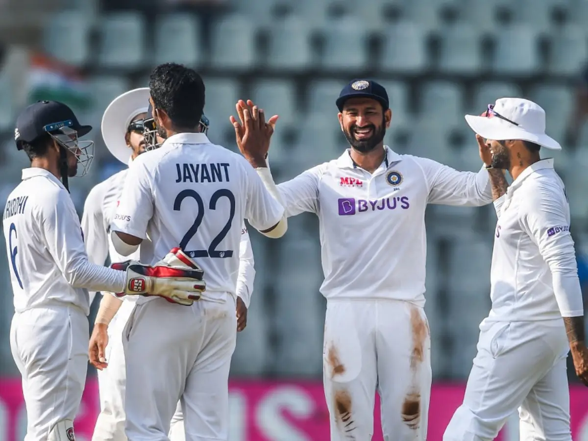 2. India beat New Zealand by 372 Runs – Mumbai (2021)