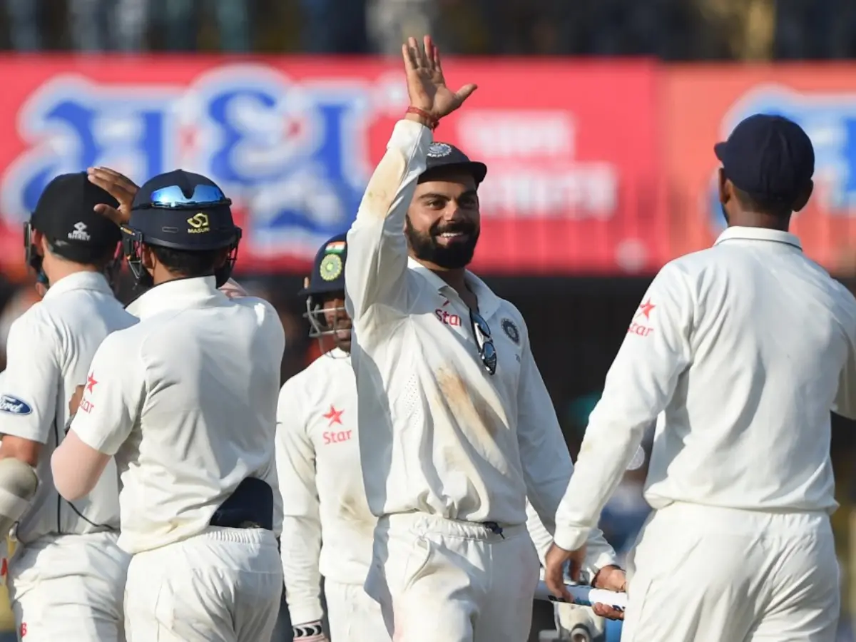 4. India beat New Zealand by 321 Runs – Indore (2016)
