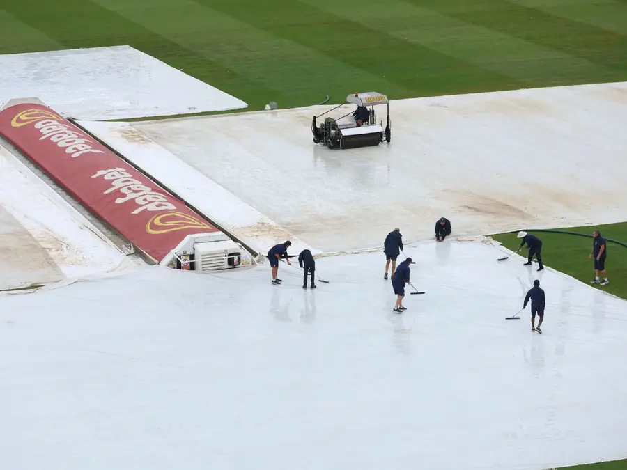 IND vs ENG 2nd Test: Heavy rain clouds day 5 start at Edgbaston - WATCH