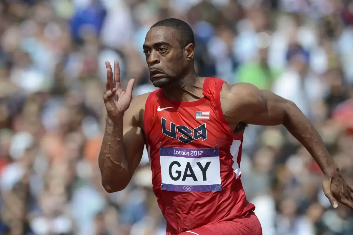 Tyson Gay (USA) - 9.69 seconds