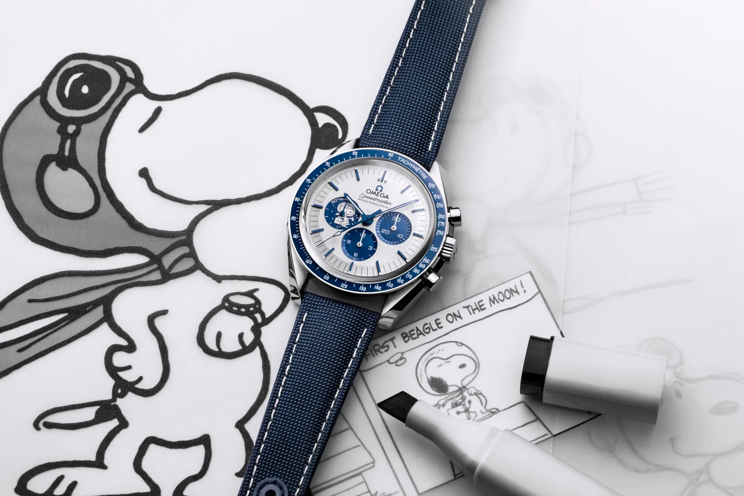 Omega Speedmaster “Silver Snoopy”