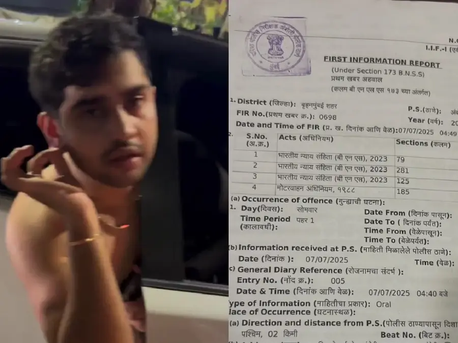MNS leader’s drunk, shirtless son abused after hitting my car, claims Mumbai woman | Watch