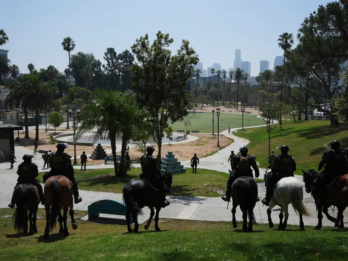 National Guards on horseback in MacArthur Park: What's happening in Los Angeles? Here's what Mayor Karen Bass, Gov Newsom said