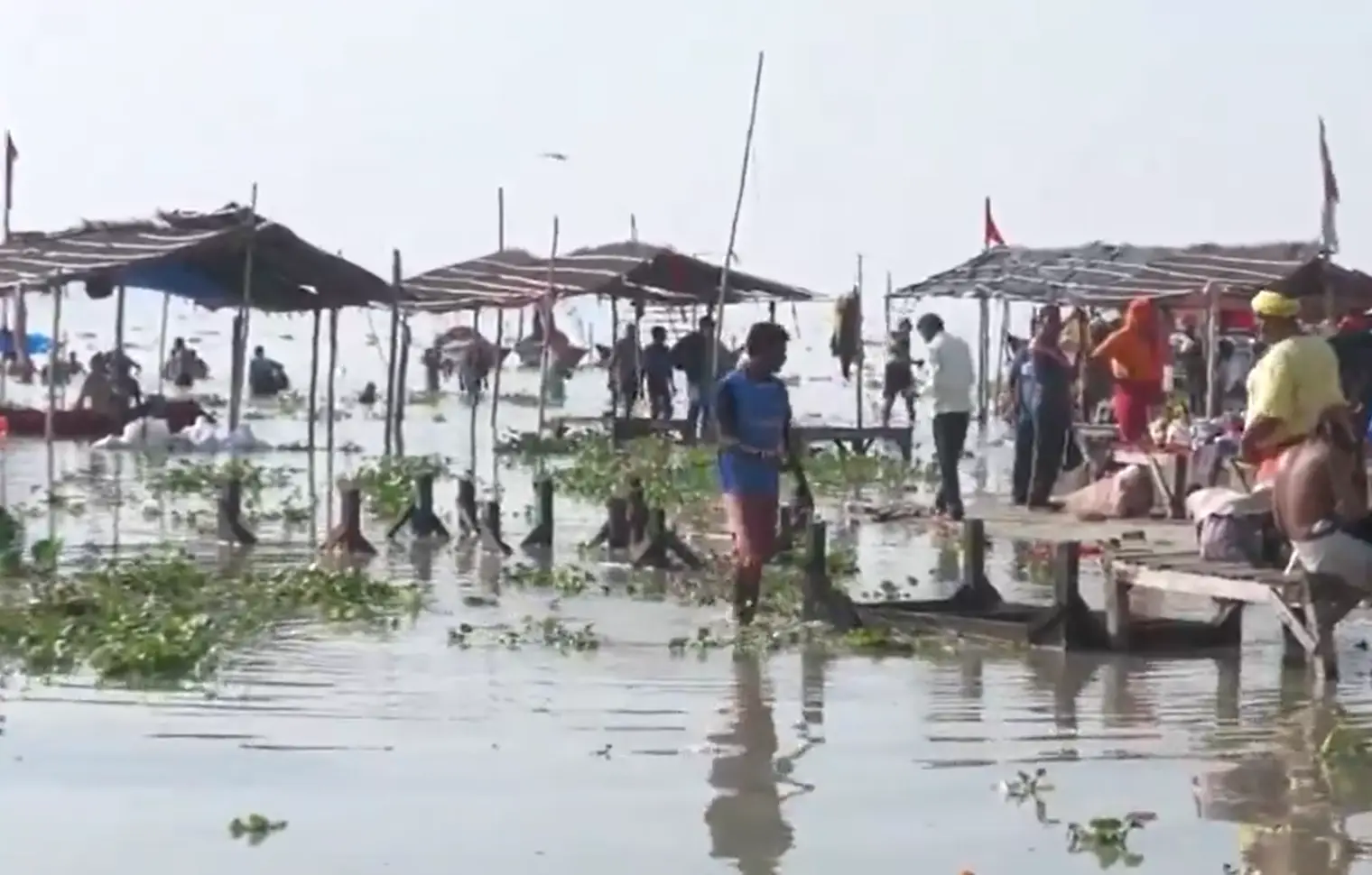 Rise of water level