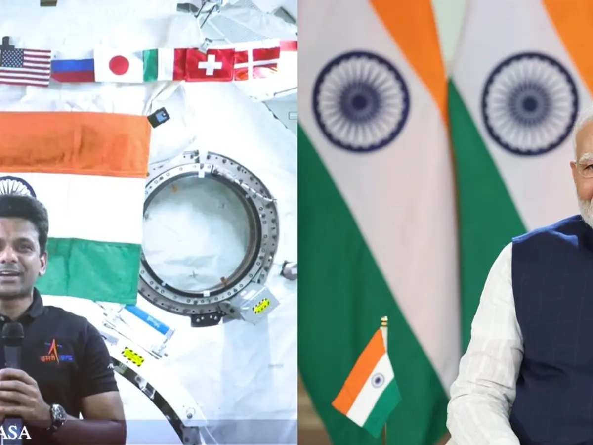 ‘Maybe one of you will become first Indian on moon’: Shubhanshu Shukla ...