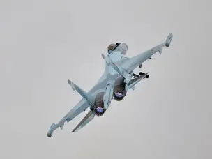 7 exhaust design features of the Su-57 fighter jet