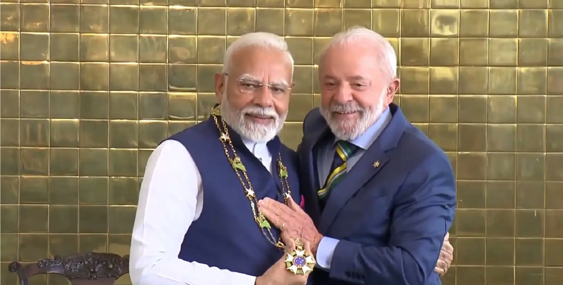 PM Modi conferred with Brazil’s highest civilian award as Delhi, Brasilia cement ties
