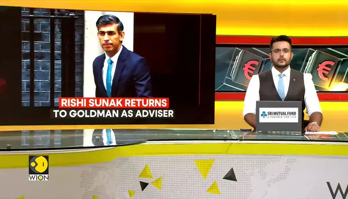 Rishi Sunak returns to Goldman as adviser