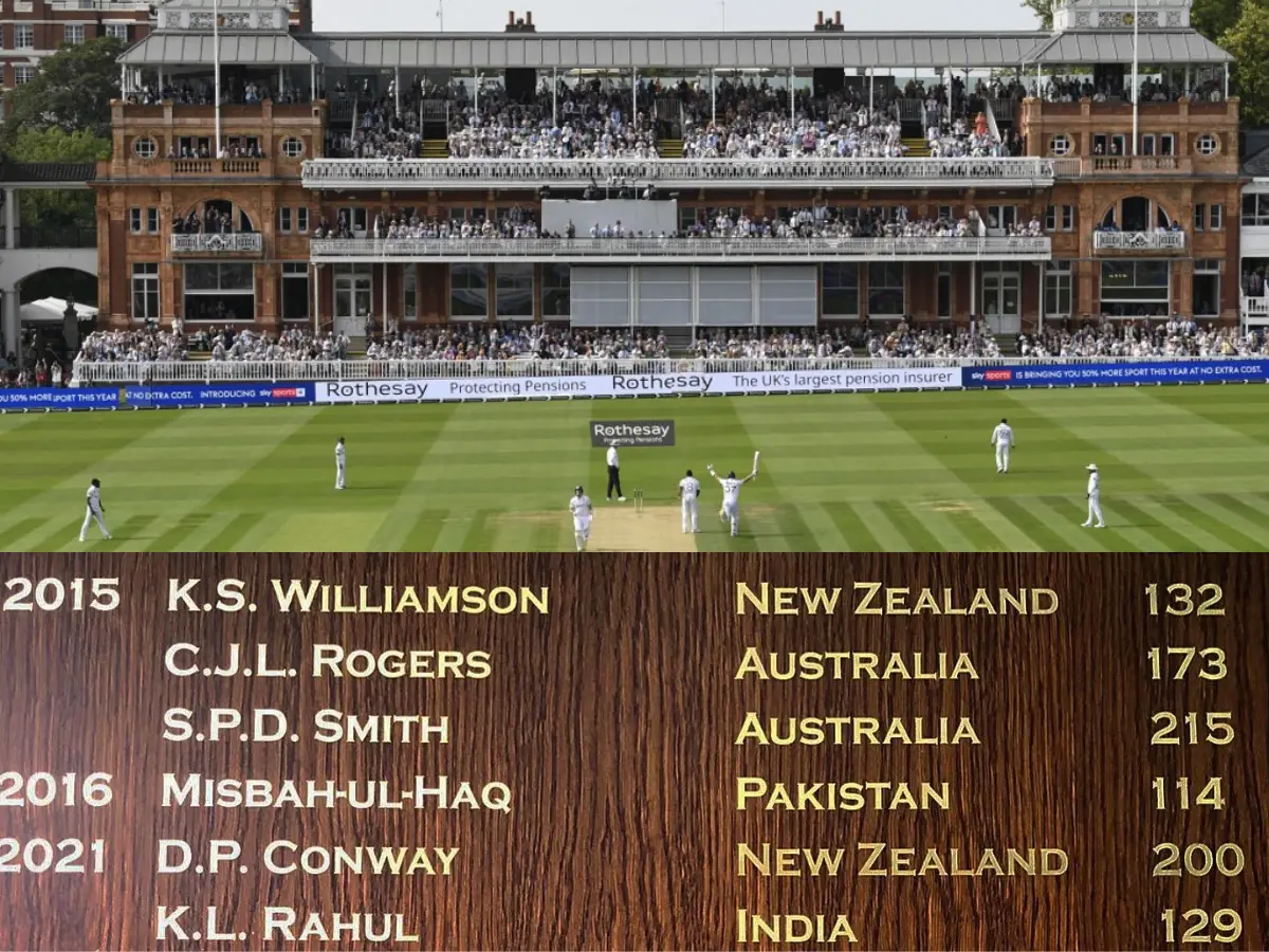 Which Indians are part of the prestigious Lord's Honours Boards, the hallowed cricket institutions?