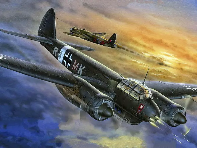 This Adolf Hitler's fighter jet used BMW engines and bombed London for 57 nights