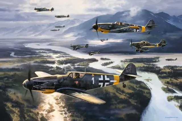 Mercedes-Benz Powered Transport Planes & Support Aircraft