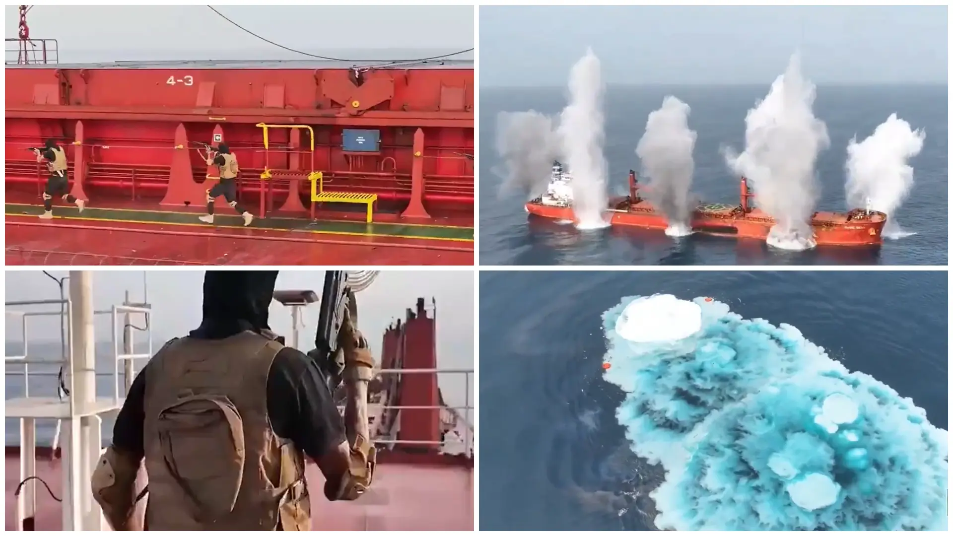 'WILD FOOTAGE': Houthi rebels attacked ship, SANK it whole, chanted death to America. Then they killed 3 in another ship