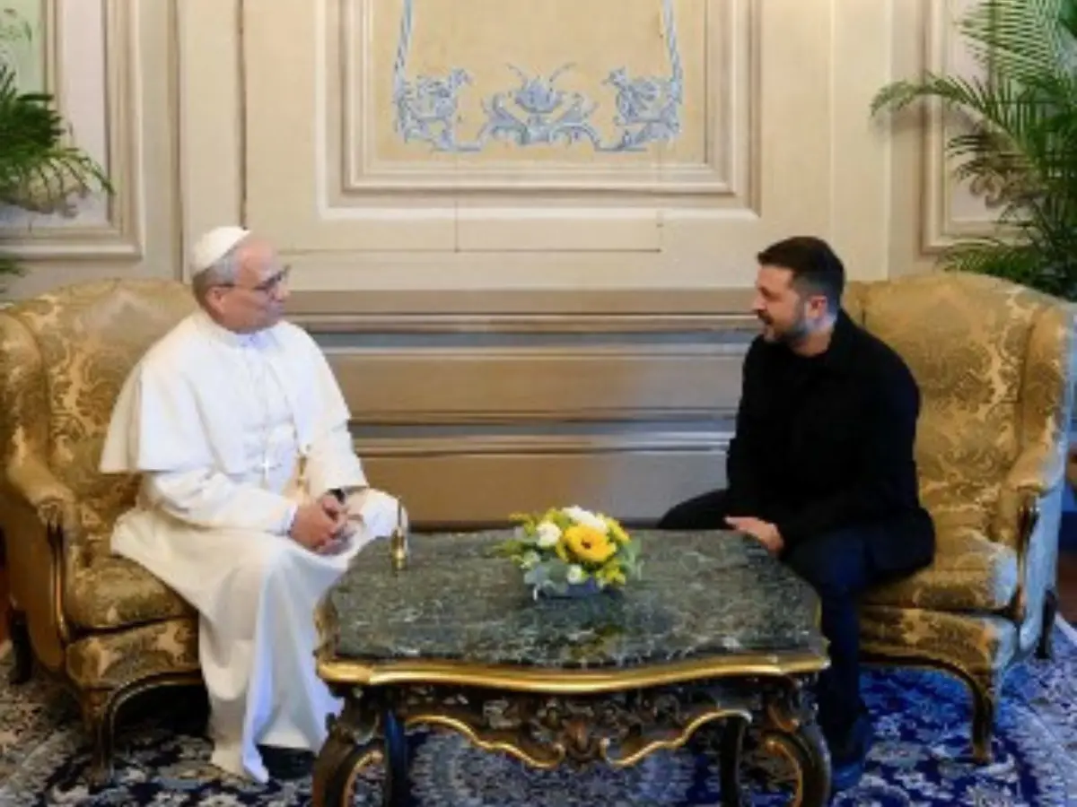 Pope to hold Russia-Ukraine peace talks? Vatican announces as Zelensky meets him amid Russia's biggest attack