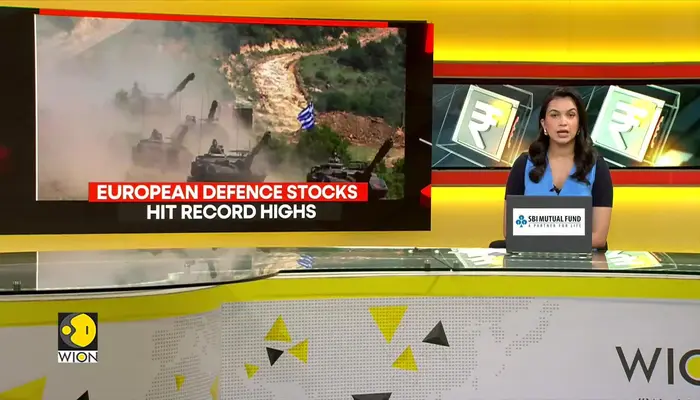 European defence stocks hit record highs