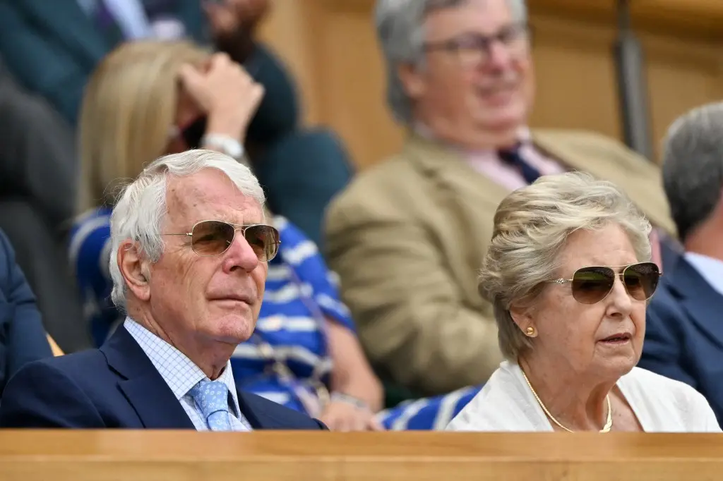 John Major and Norma Major