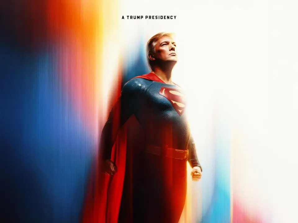White House imagines Trump as Superman, this after director James Gunn called the character 'an immigrant' White House imagines Trump as Superman, this after director James Gunn called the character 'an immigrant'