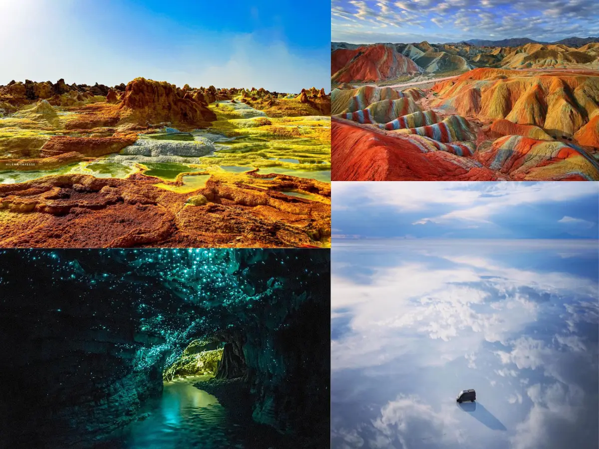These 7 surreal places on Earth that look straight out of  Sci-Fi movie sets