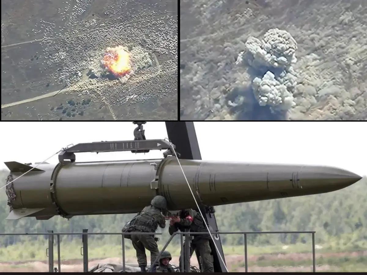 What is Iskander missile that Russia used to DESTROY Ukrainian forces deployment area in Nikolaev?