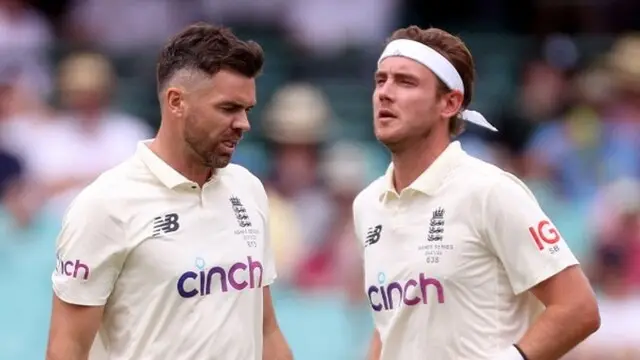 Stuart Broad and James Anderson