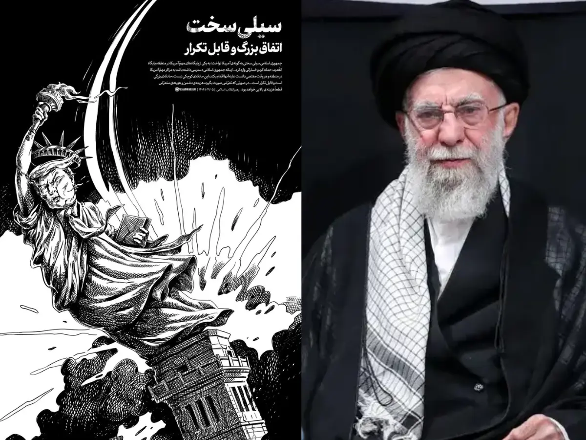 Khamenei warns US after Iran hits Al Udeid Air Base
