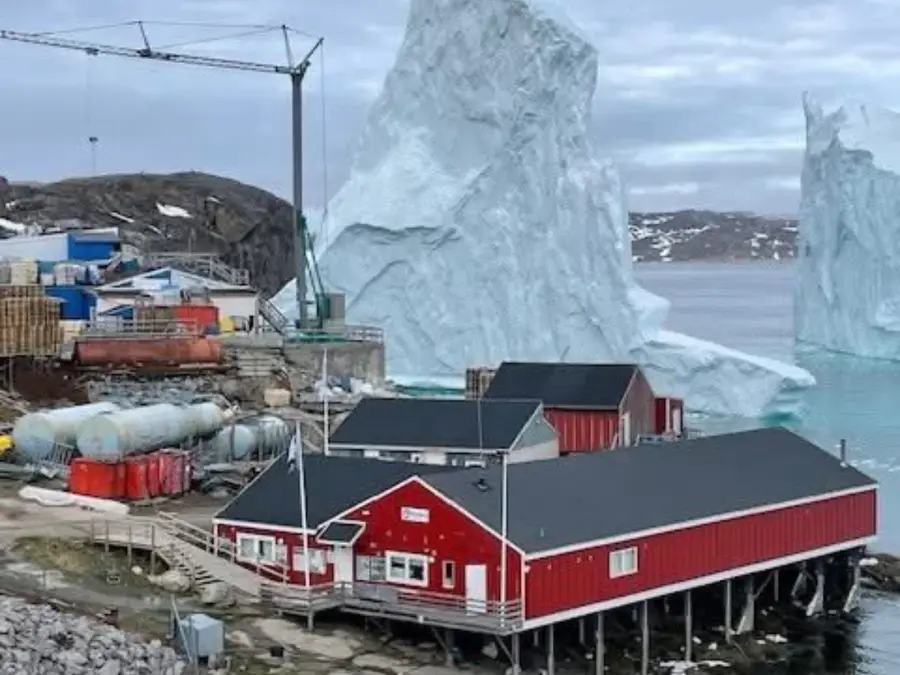 Mammoth iceberg on collision course with Greenland village is suddenly standing still. Will it float away?