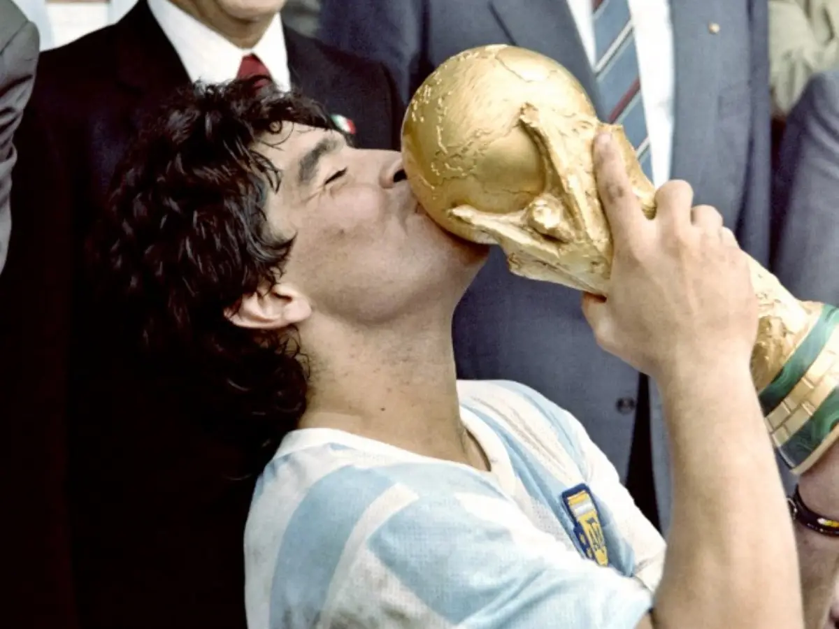 2. Diego Maradona’s No. 10 at Napoli