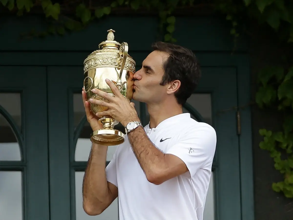 4. Roger Federer (2003 – 2007) – 5 titles