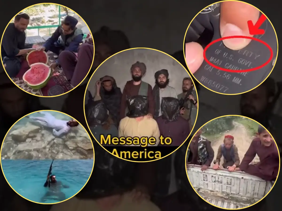 'We have one message for America': Taliban 'welcomes' US tourists - in video featuring hostages. YES, you read it right
