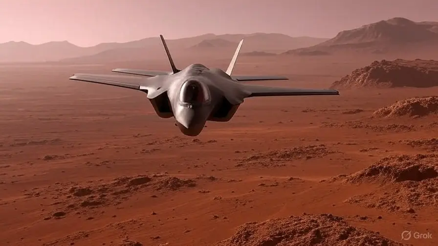 Mars – The Hover Jet Struggles to Stay Up
