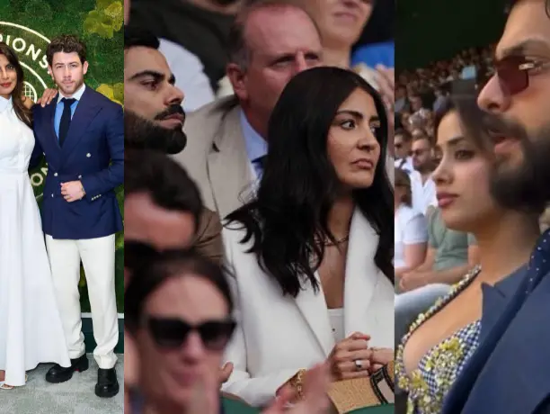 Celebrities at Wimbledon 2025: Janhvi Kapoor, Priyanka Chopra  Virat Kohli and more