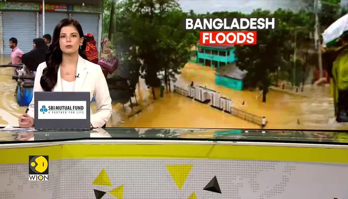 Bangladesh floods: Southern Feni district under water as torrential rains continue