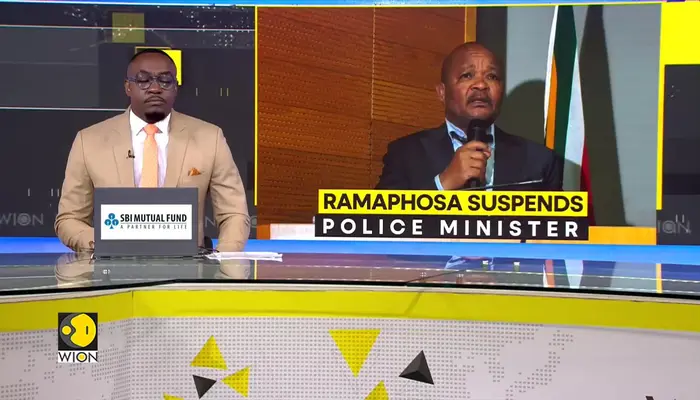 South Africa President Suspends Police Minister After Corruption Charge | WION Dispatch