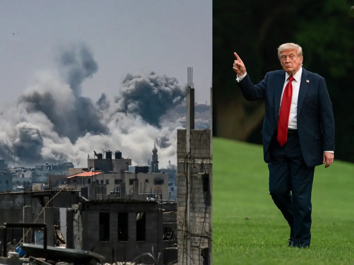 Trump says he'll get Gaza 'STRAIGHTENED OUT' in a week, even as Israeli strikes kill 8 children collecting water