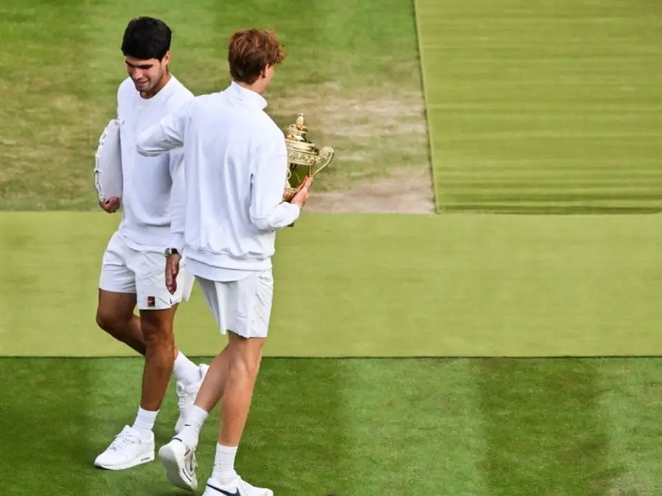 Sinner warns Alcaraz of getting stronger after maiden Wimbledon glory