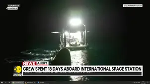 Axiom-4 Crew Splashdown: live images emerge | Crew spent 18 days aboard in ISS 