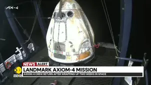 Shubhanshu Shukla Scripts History | Historic Splashdown Off California Coast 