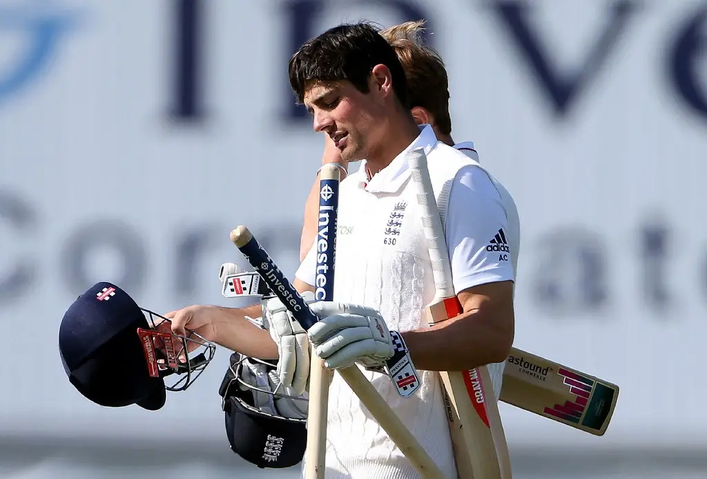 3. Alastair Cook (England) - 836 minutes