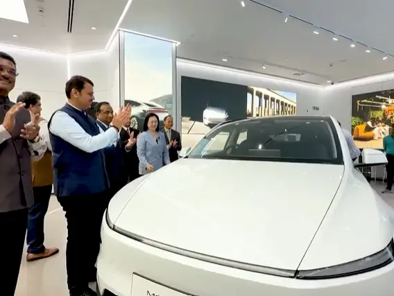 Tesla comes to India; Maharashtra CM Devendra Fadnavis unveils Model Y priced at... Tesla comes to India; Maharashtra CM Devendra Fadnavis unveils Model Y priced at...