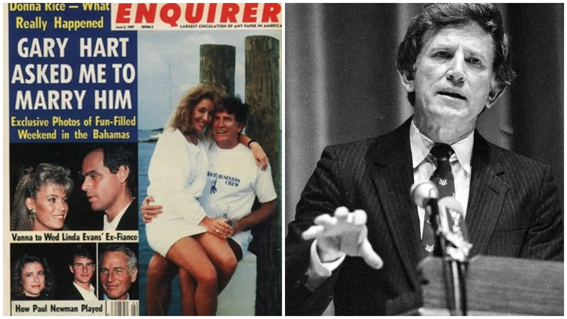 Gary Hart, Donna Rice and the Monkey Business: A presidential candidate's mistake