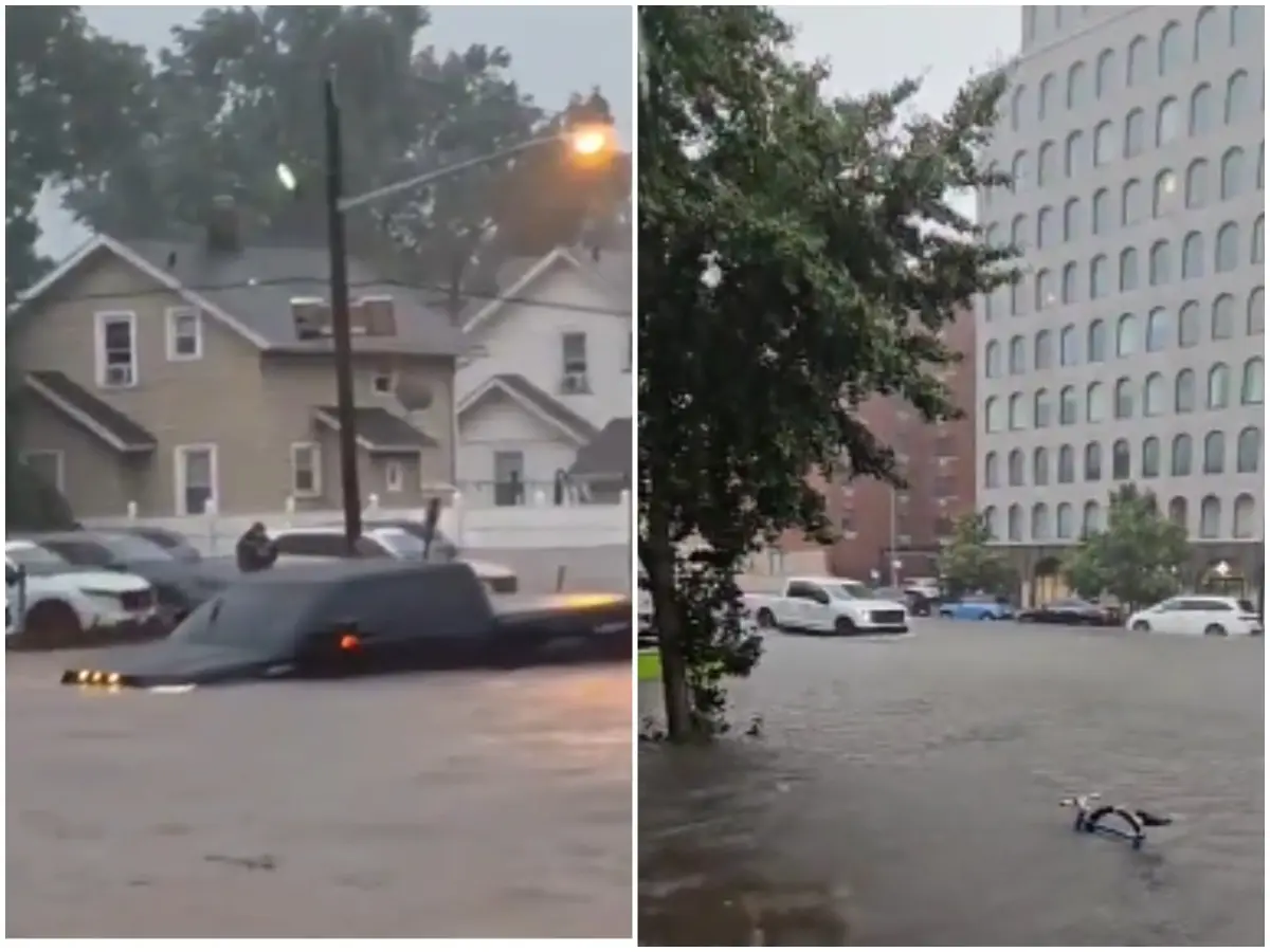 ‘This is not Gurugram, this is New Jersey!’: Netizens troll flooded streets of US